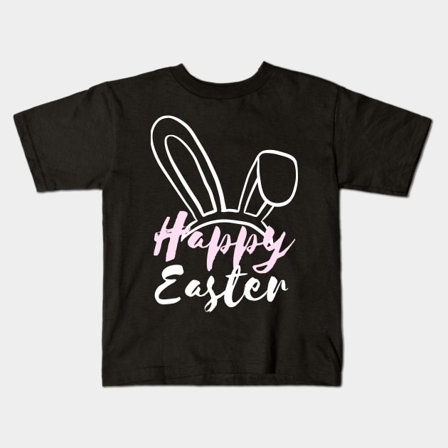 He Is Risen, Happy Easter day Shirt, Easter day shirt, peeps, bunny, jesus, christian easter shirt,cute easter shirt,gift for easter,easter family shirt Kids T-Shirt by TWENTY5S